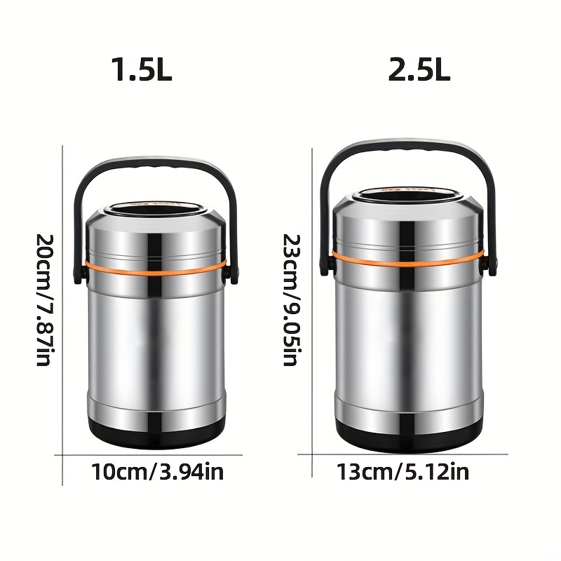 Insulated Lunch Container Hot Food Jar Thermos Food Flask Bento