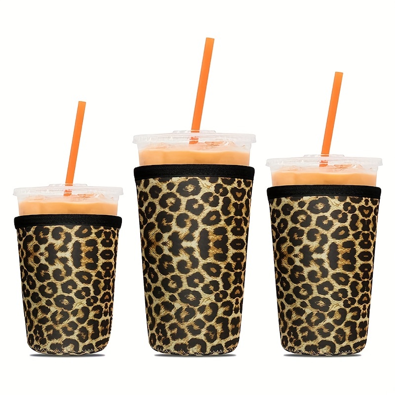 Reusable Iced Coffee Sleeves Insulator For Cold Beverages - Temu
