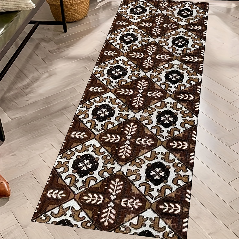 Washable Corridor Stain Resistant Runner Rugs Anti slip Rugs - Temu