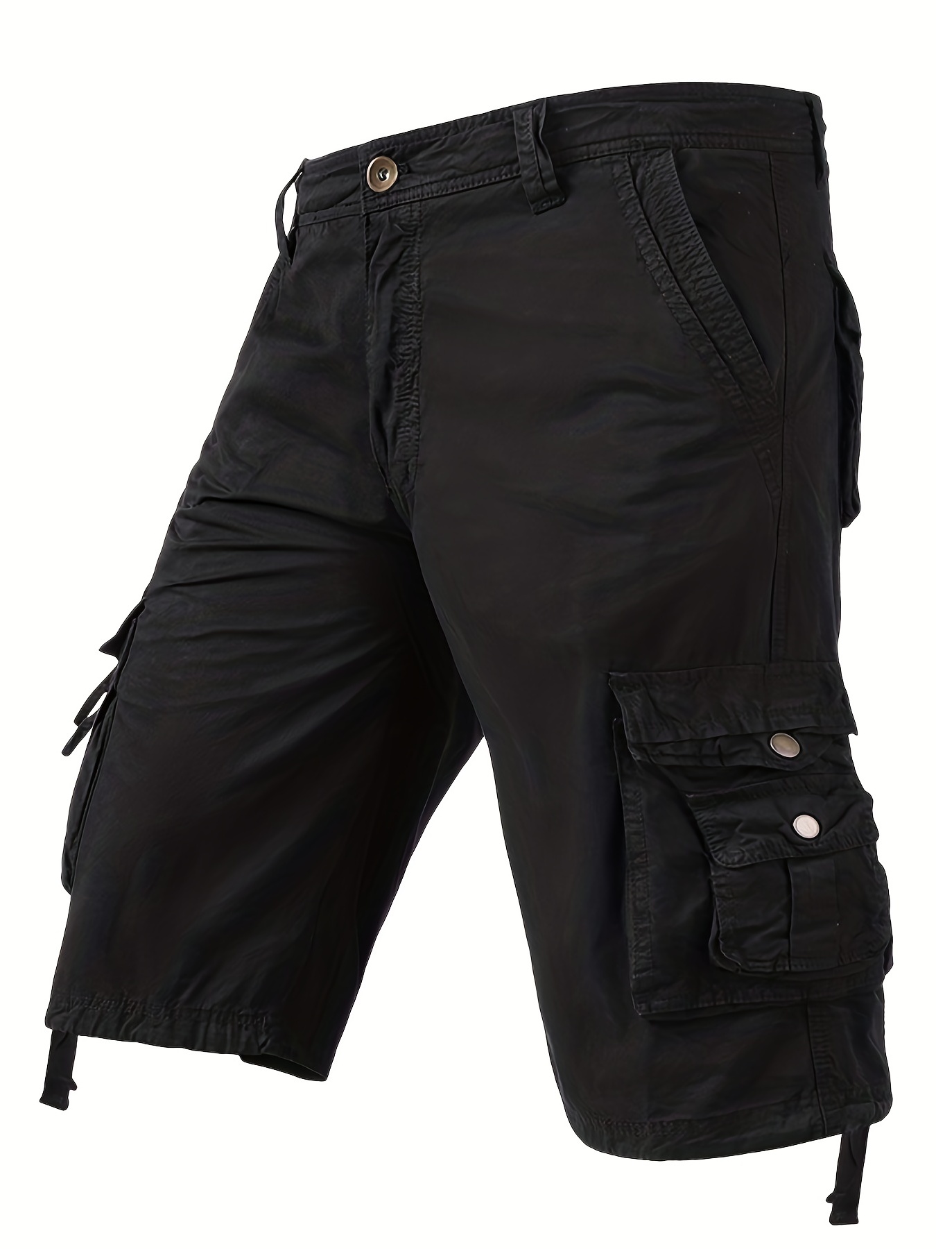 Men's Flap Pocket Cotton Cargo Shorts Ripstop Waterproof - Temu