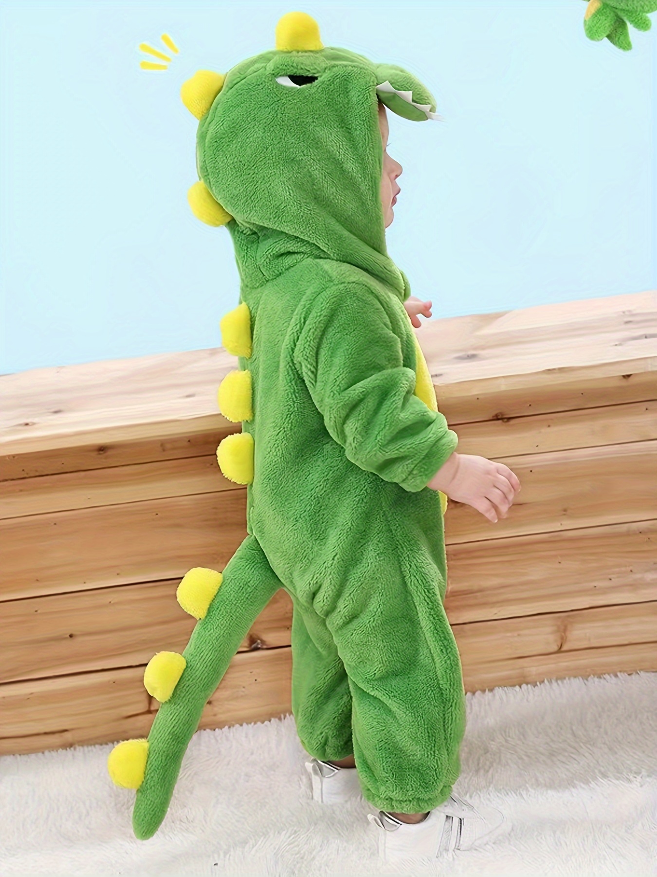 Baby dinosaur sale hooded romper