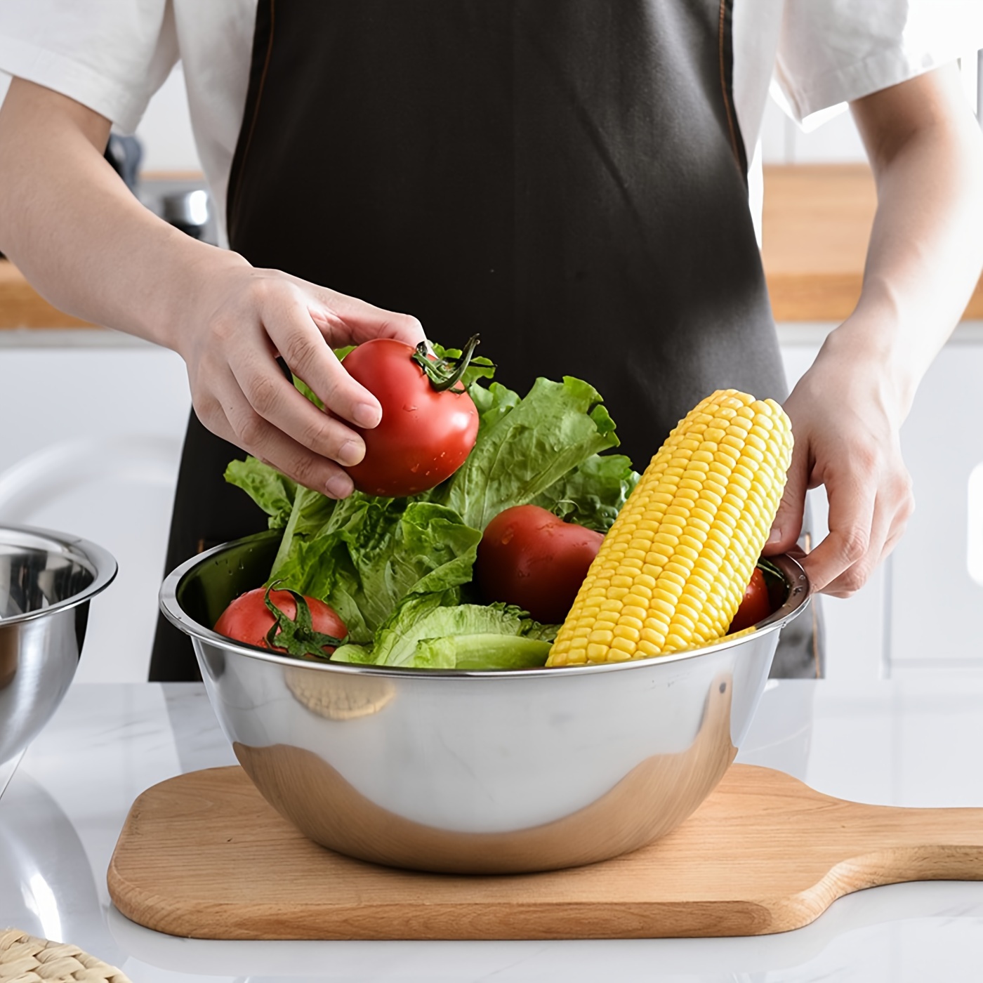 Non slip Stainless Steel Mixing Bowls Set Perfect For - Temu