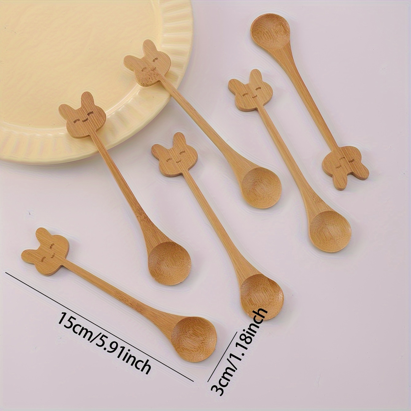 Wooden Measuring Spoon Set Kitchen Measuring Spoons Tea Coffee