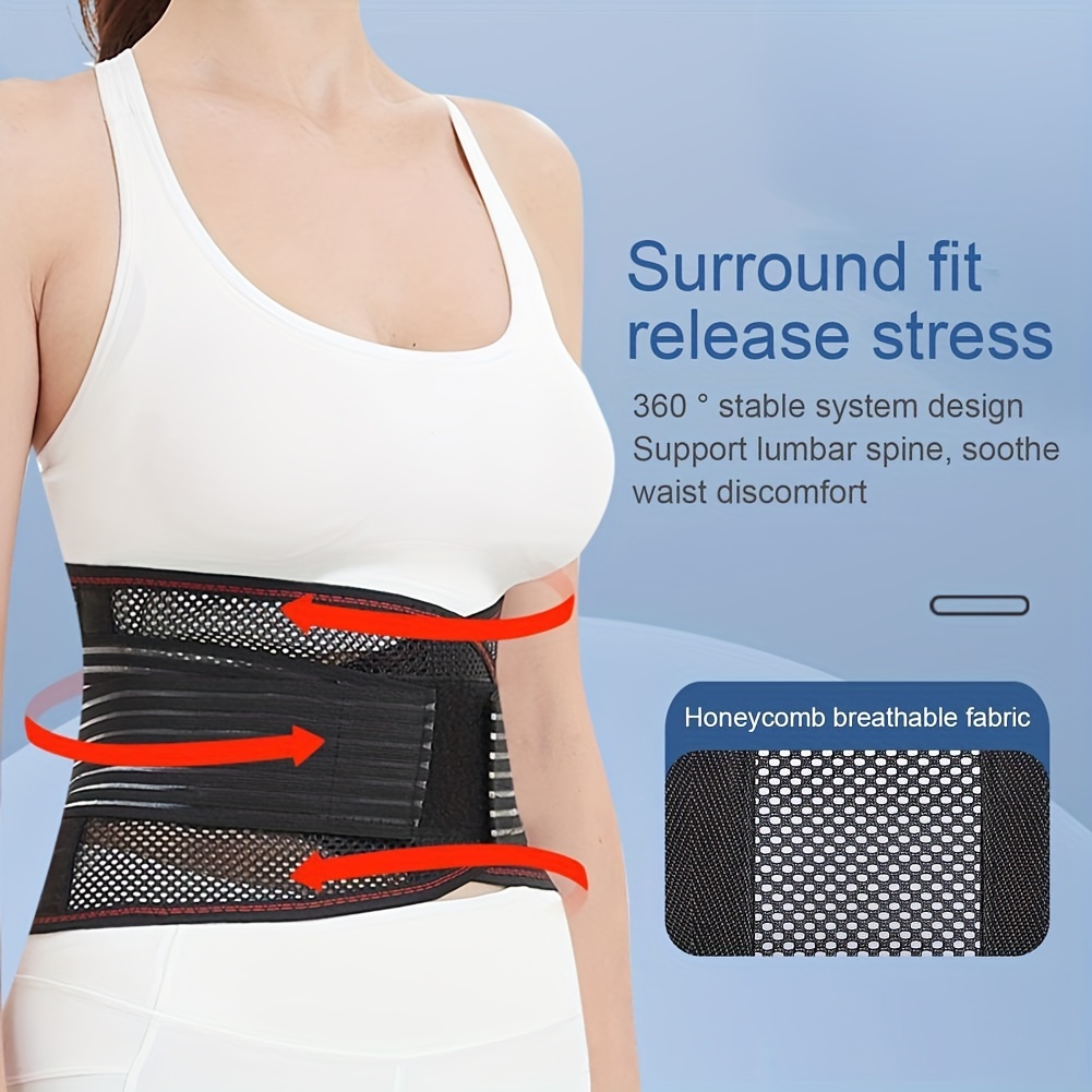 Reliable Elastic Surround Fit Fitness Gym Back Waist Protector, Gym  Accessories, Sports Belt, Lumbar Support Belt, Order A Size Up - Temu