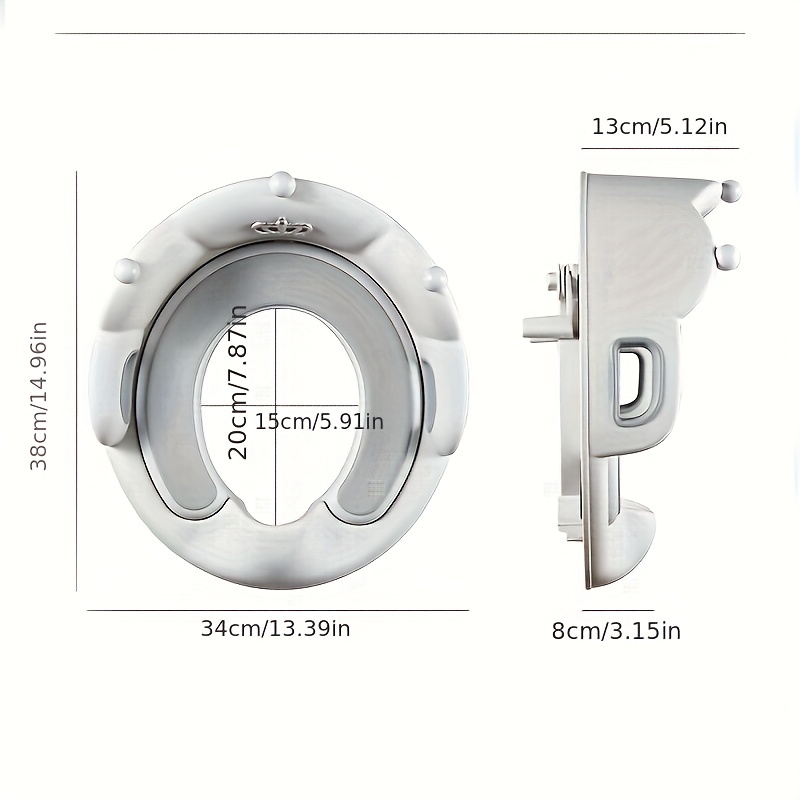 1 Stück Crown Tragbarer Kinder-Toilettensitz Für Jungen Und Mädchen,  Toilettenring, Zusätzliches Toilettenringkissen, Urinal - Temu Austria