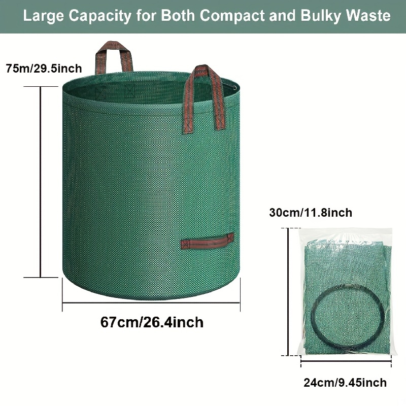 Super Big Dumpster Bag Heavy Duty Gardening Bags With Double Handle - Buy  Super Big Dumpster Bag Heavy Duty Gardening Bags With Double Handle Product  on