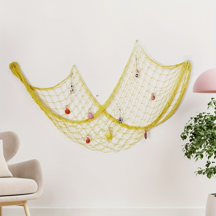 100*200cm Fishing Net For Home Decor Wall Hanging style Party Door