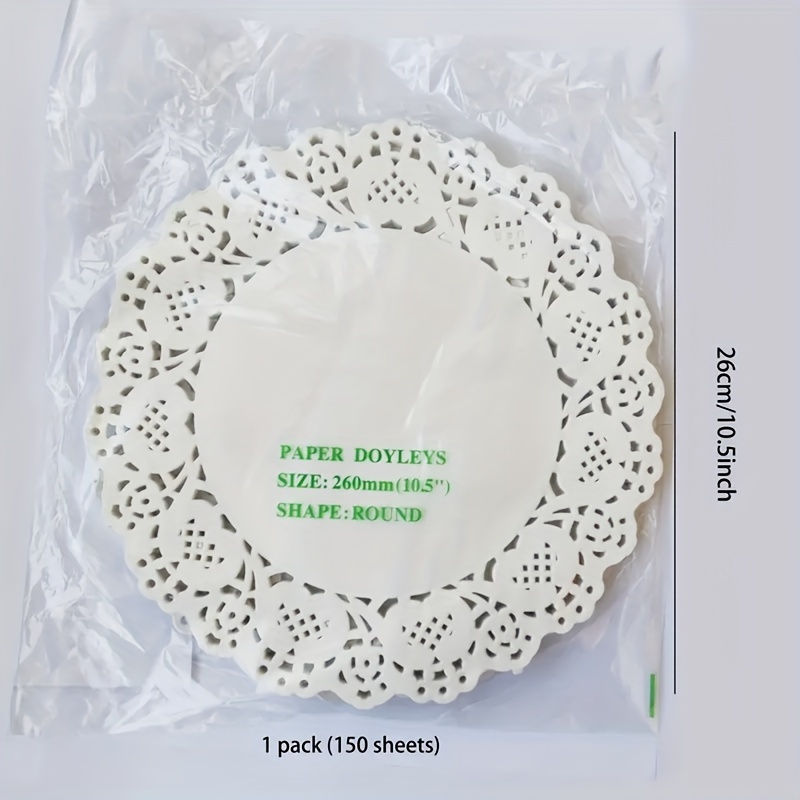 Lace Paper Doilies Doilies Placemats Grease Absorbent Paper - Temu