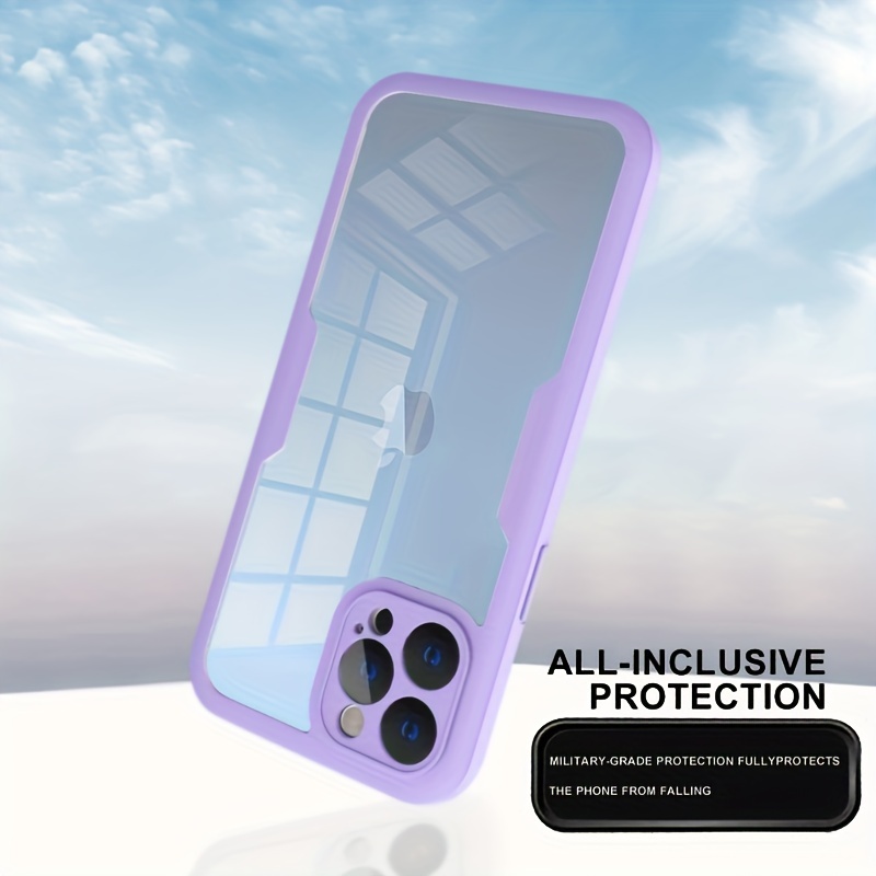 360 Full Cover Protection Case For Iphone 15 Pro Max 15 Pro - Temu