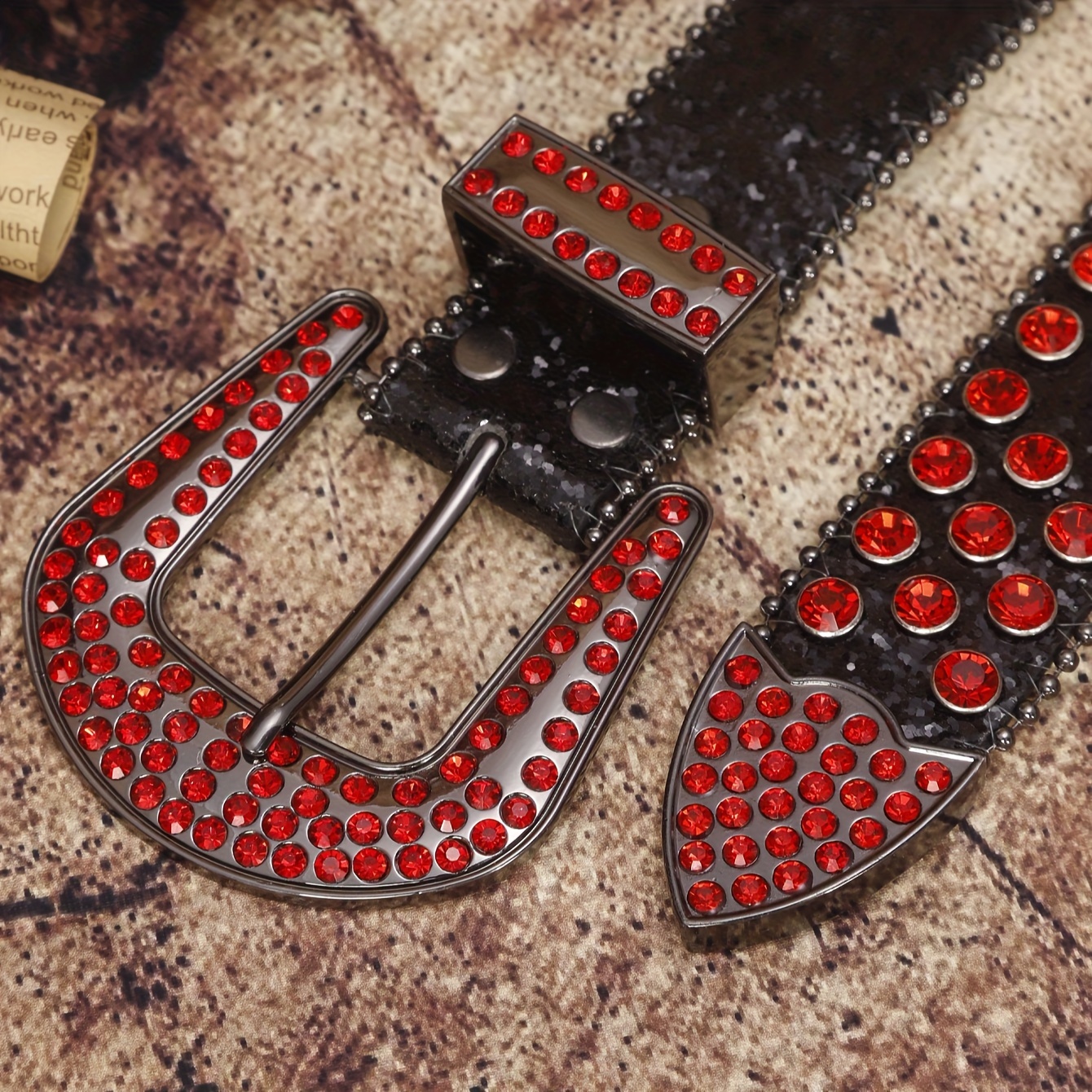 Girls red outlet belt