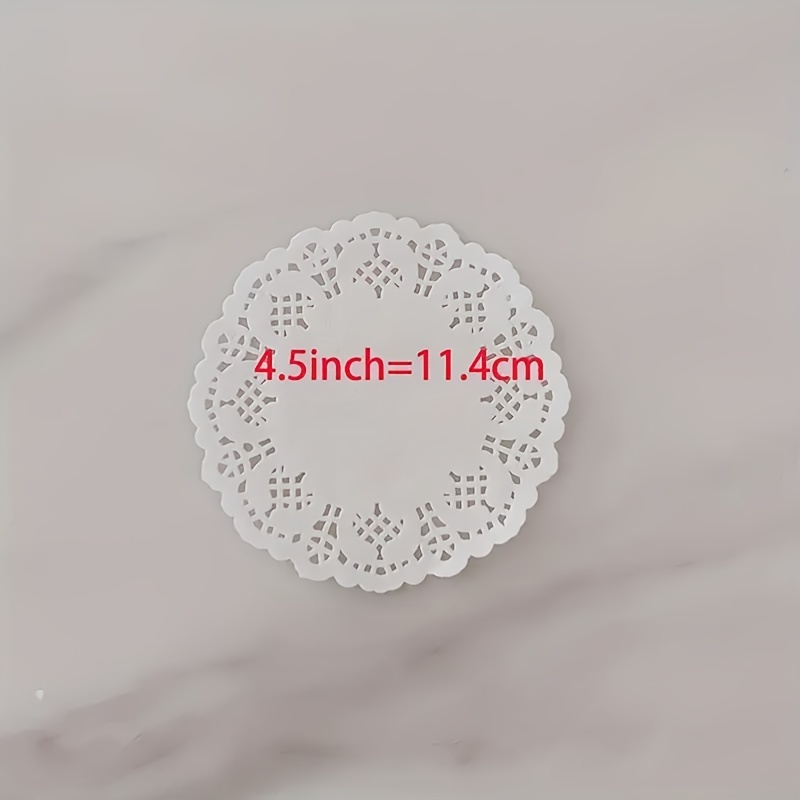 Elegant Food grade Paper Lace Doilies Healthy - Temu