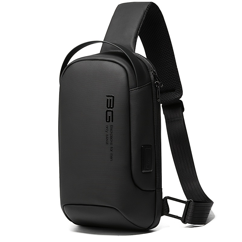 New Men's Chest Bag Crossbody Bag Travel Small Backpack Oblique Bag Men's  Sports Bag - Temu