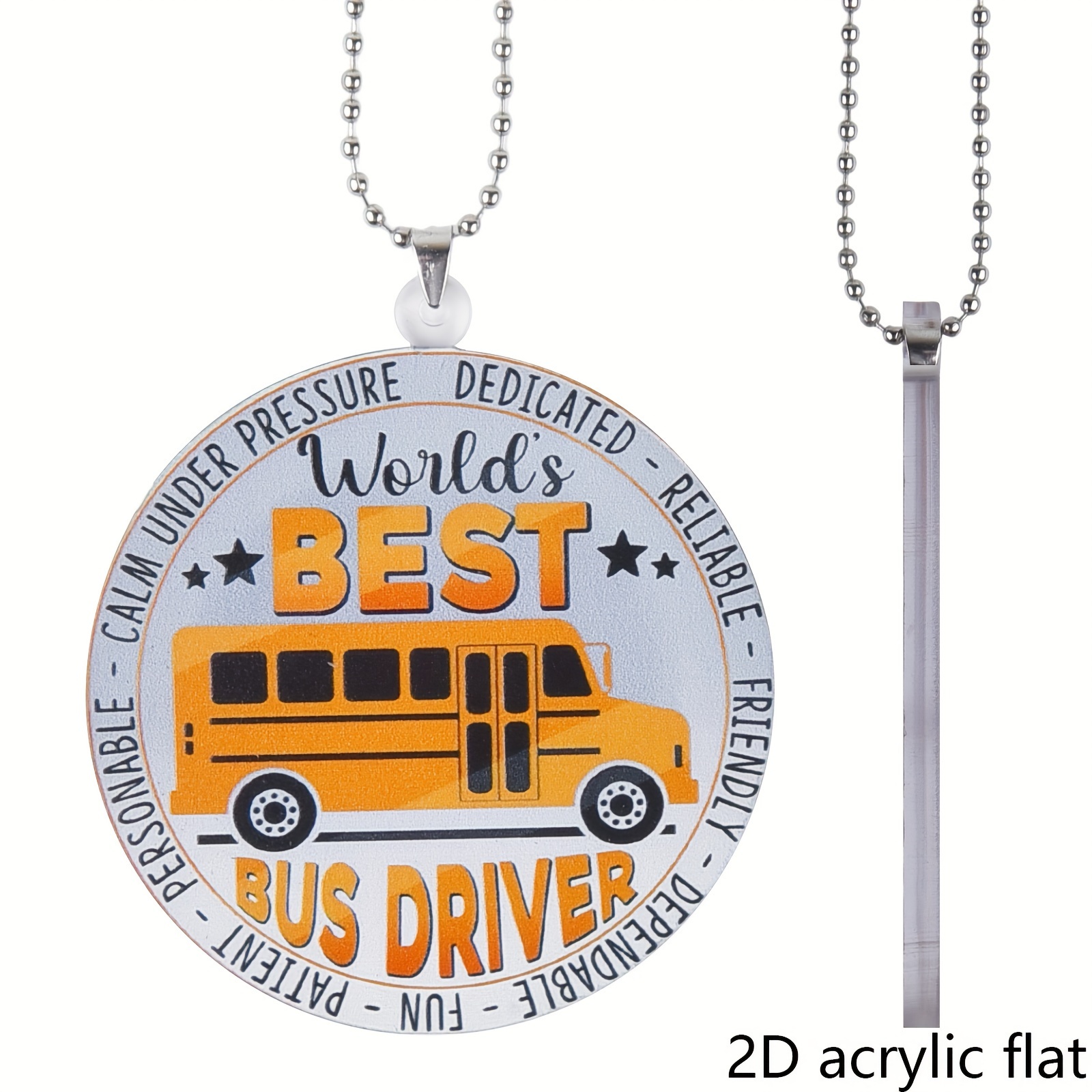 Thank You Gifts For School Bus Drivers Car Hanging - Temu