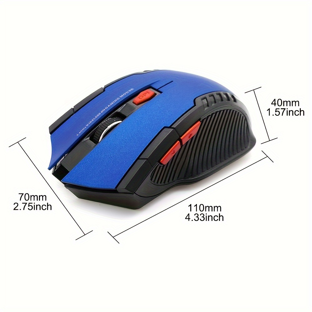 Wireless Gaming Mouse Usb Rechargeable Backlight Mouse 1600 - Temu  Philippines
