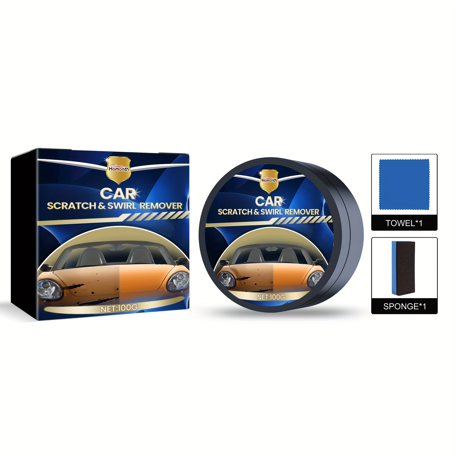 6 Packs Nano Flash Tissu Portable Nano Magic Cloth Réparer Facilement Les  Rayures De Peinture Chiffon De Réparation Des Rayures De Voiture Réparer  Facilement La Peinture - Temu Belgium