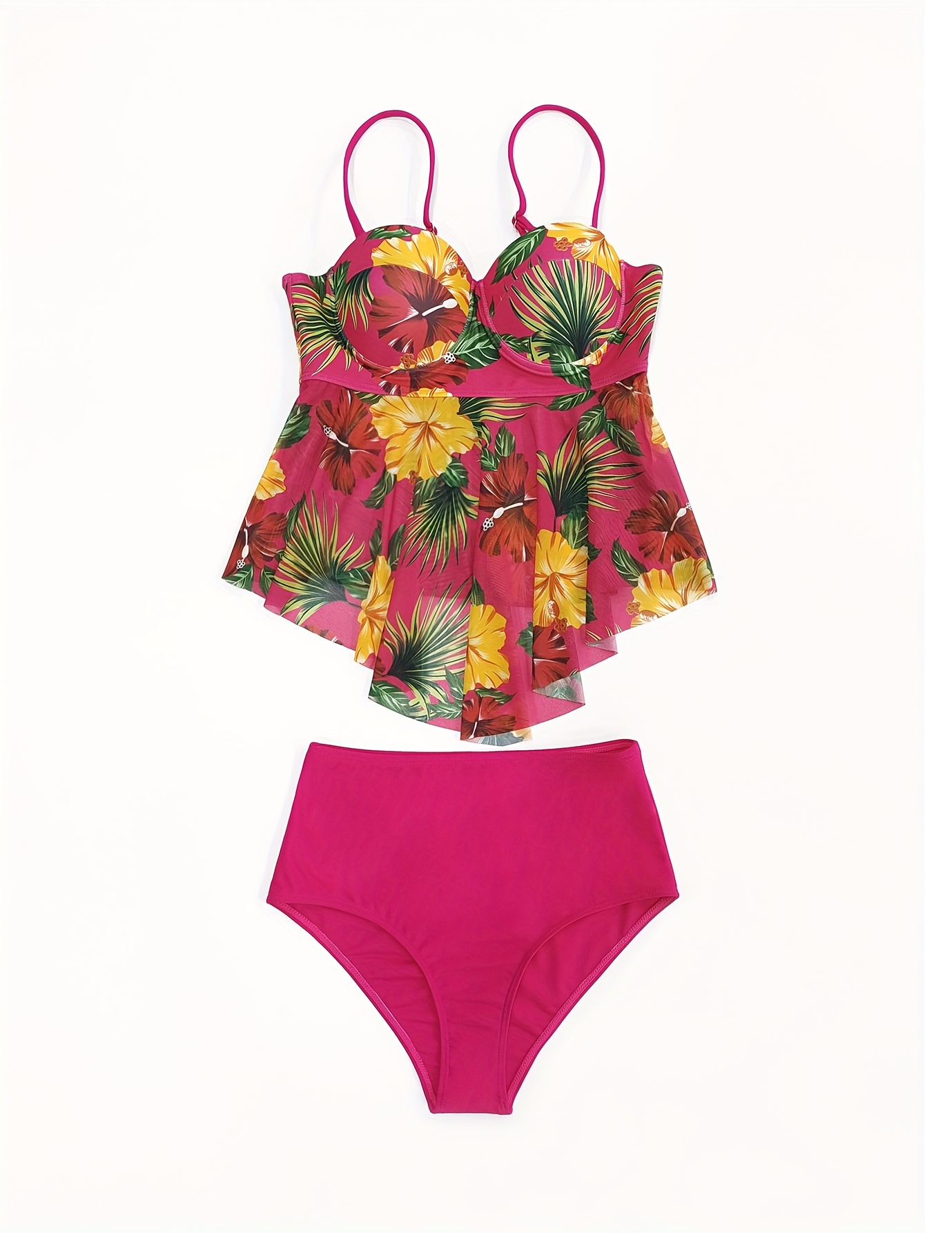  Women's Bikini Set, Two Piece Swimsuit, Spaghetti