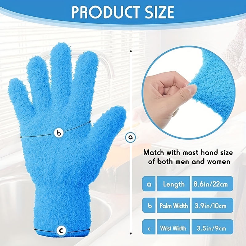 Household Dust Removal Gloves Disposable Scouring Gloves - Temu