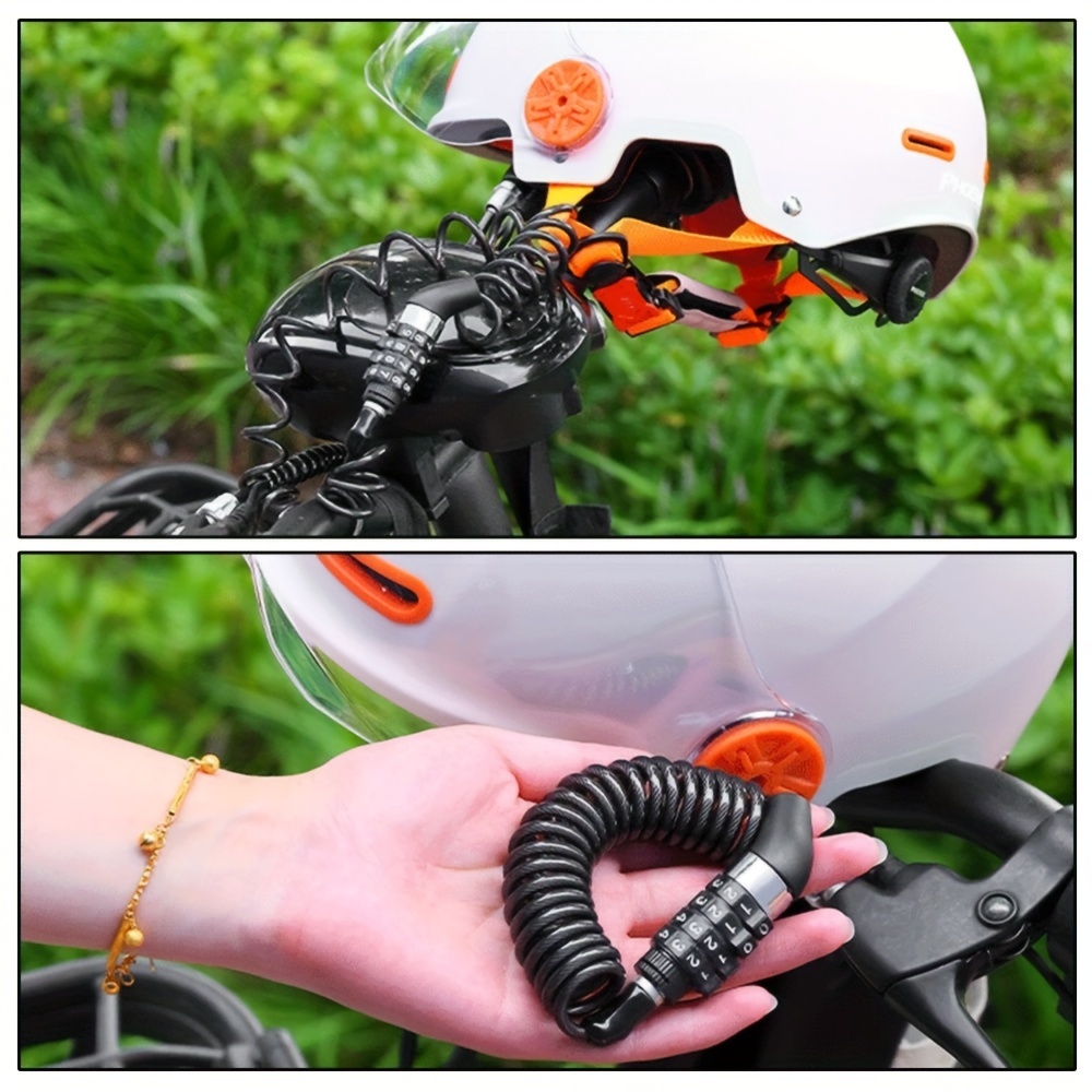 Motorcycle Helmet Lock Helmet Anti theft Lock Motorcycle - Temu