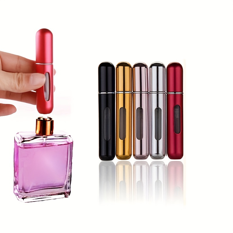 Portable Perfume Spray Bottle - Fine Mist, Refillable, Travel
