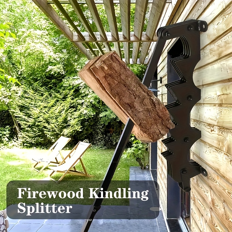 Wall Mounted Kindling Splitter Firewood Kindling Splitter - Temu