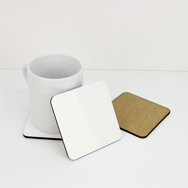 Sublimation Blank White Marble Coasters 4 - No Minimum!