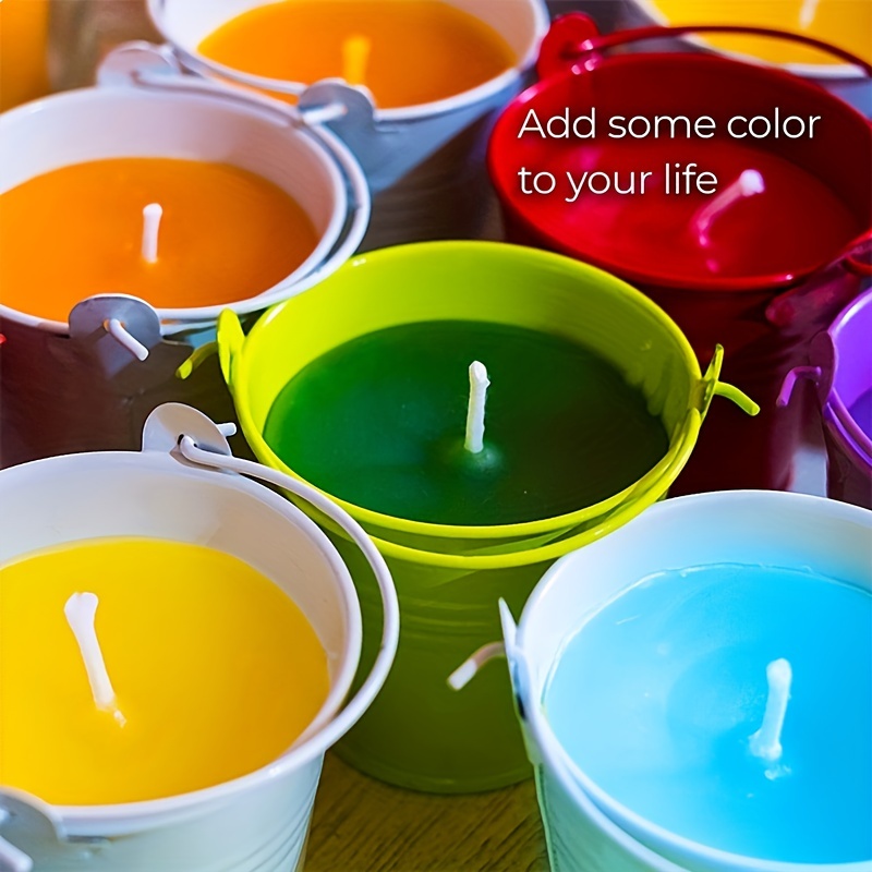 Candle Color Dye Non-toxic For Diy Candle Making Supplies - Vibrant  Concentrated Candle Coloring For Soy Wax Dyes, Beeswax, Gel Wax, Candle  Making Kit - Temu Malaysia