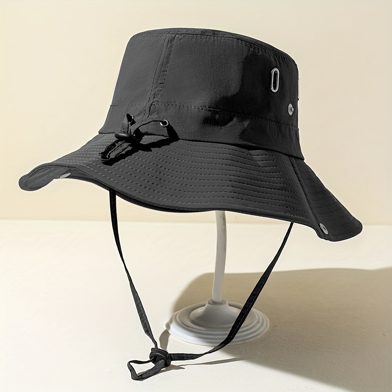 Unisex Sunproof Bucket Hat Wide Brim UV Protection Sun Hat