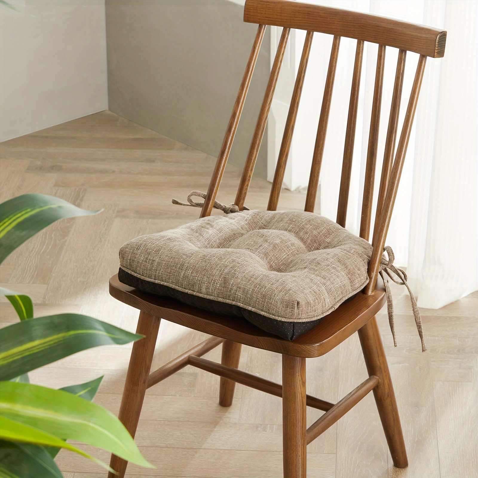 Coussin de chaise carré portable, oreiller, coussins de sol, siège