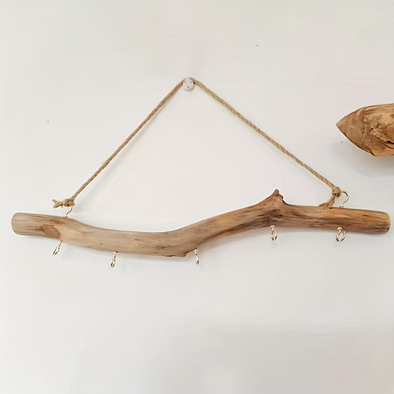 Driftwood hook rack sale