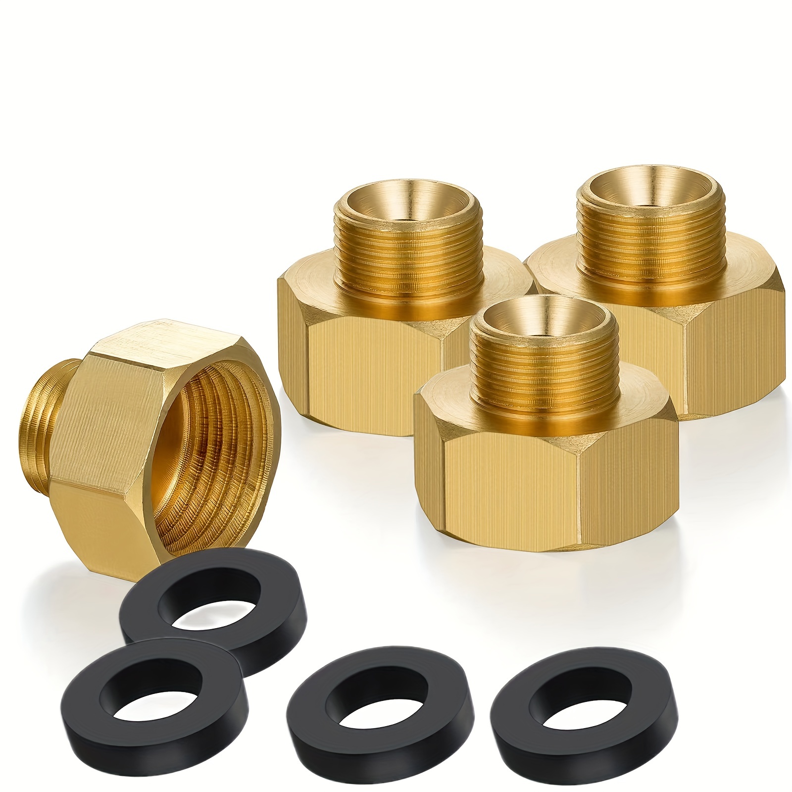 Brass Fitting (Inches Size) Compression Male Connector Compression