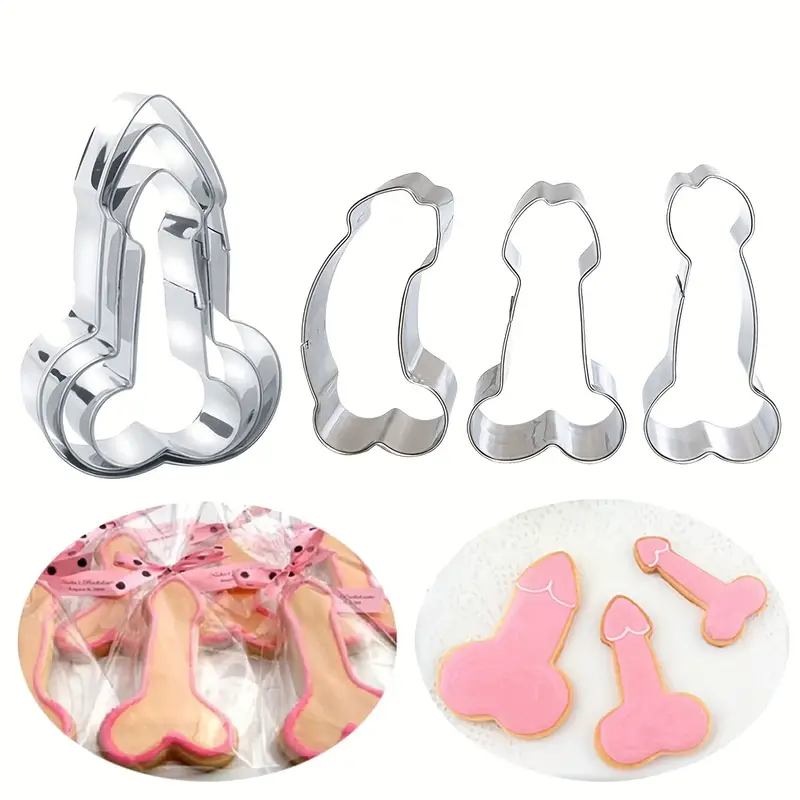 Sexy Penis Cookie Cutters Dick Shaped Candy Molds Stainless - Temu Mexico