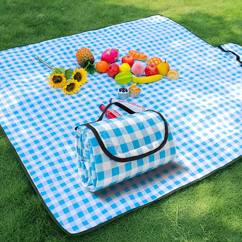 Manta de picnic al aire libre, manta para parque, tapete de playa, para  acampar sobre la hierba, de gran tamaño, para adultos, resistente al agua.