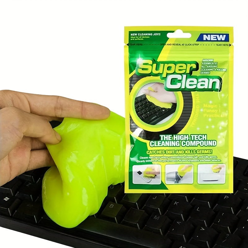 Magic Car Cleaner Sticky Keyboard Cleaning Slime Mud Dusting Soft Universal  Gel Gum Glue Cleaning Slime