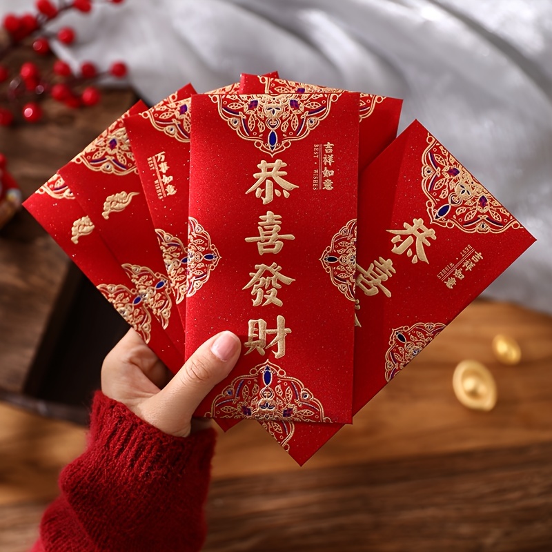New Year Red Envelope Bag, Wedding Red Envelope, New Year's Eve Money  Envelope, Gift Red Envelope, Spring Festival Red Envelope, New Year  Supplies - Temu