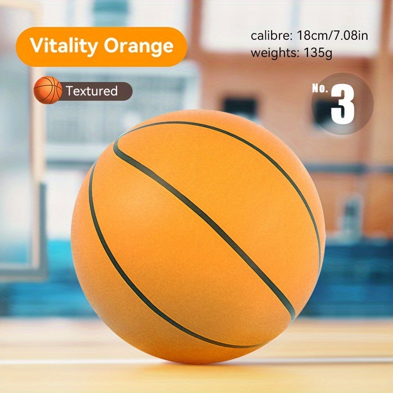 Silent Basketball For Outdoor Training And Entertainment - Temu