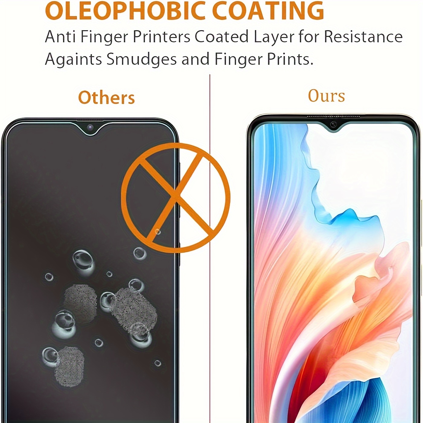 Protective glass film for Oppo A94 5G