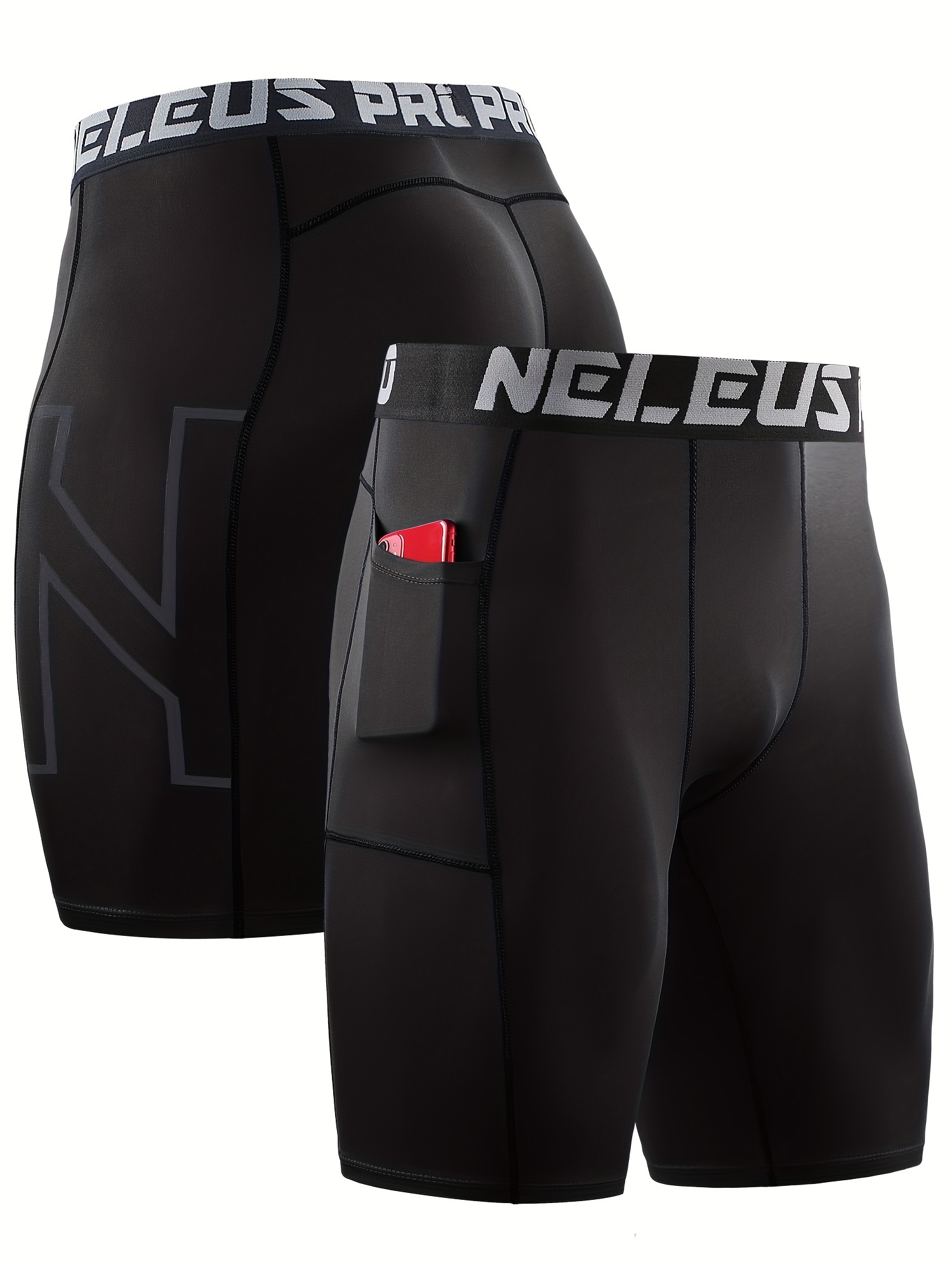  NELEUS Mens Compression Shorts