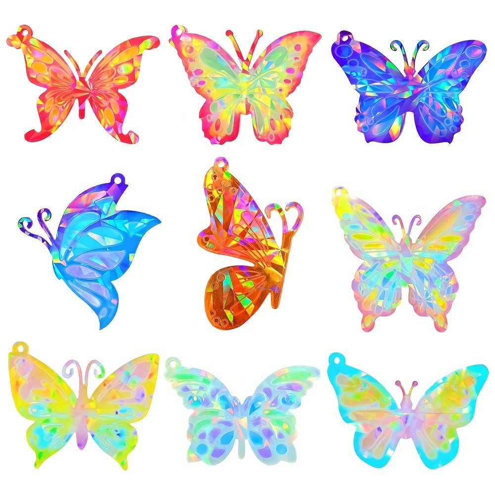 Holographic Laser Butterfly Molds For Resin Casting Pendant - Temu