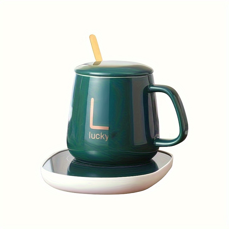 Temperature Control Smart Mug 2 with Lid, Self Heating Coffee Mug