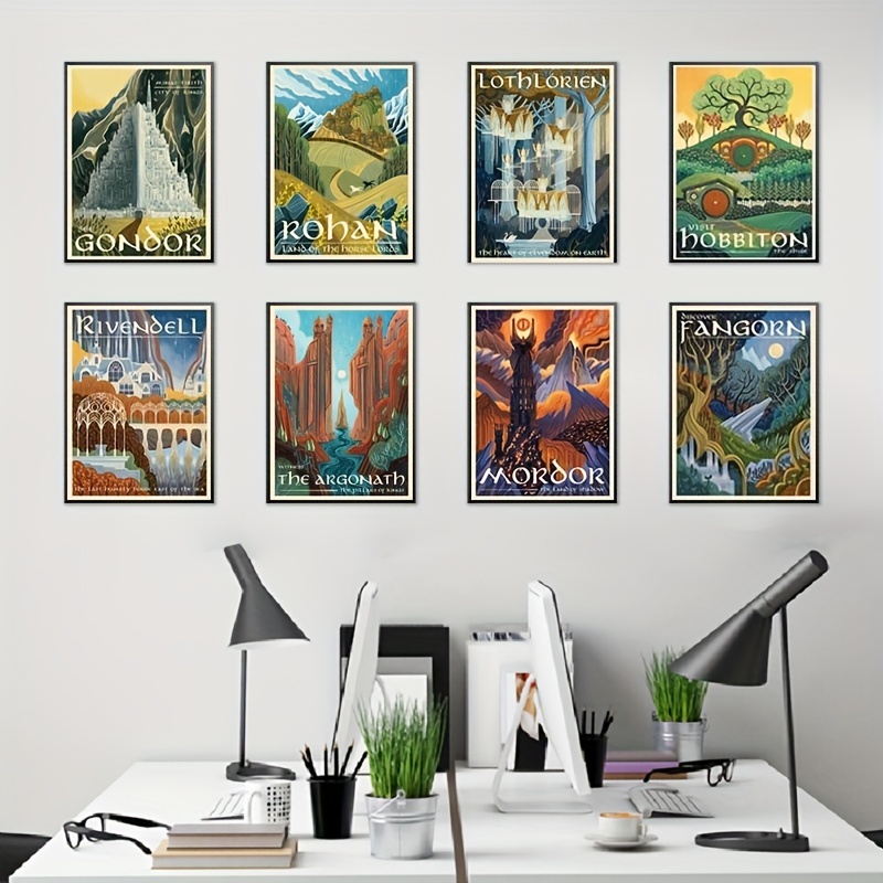 framed art posters