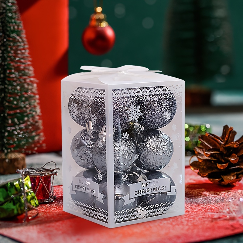 COM-FOUR® 50x Cintres Premium En Forme D'étoile Pour Boules De Sapin De