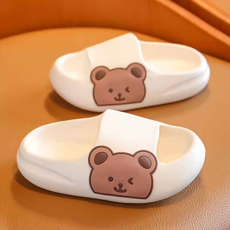 Kids polar hot sale bear slippers