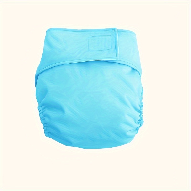 Adult Reusable PVC Diaper, Adult Incontinence Cover, Plastic Pants, Shorts,  Washable, for Adult Incontinence,B,M : : Everything Else