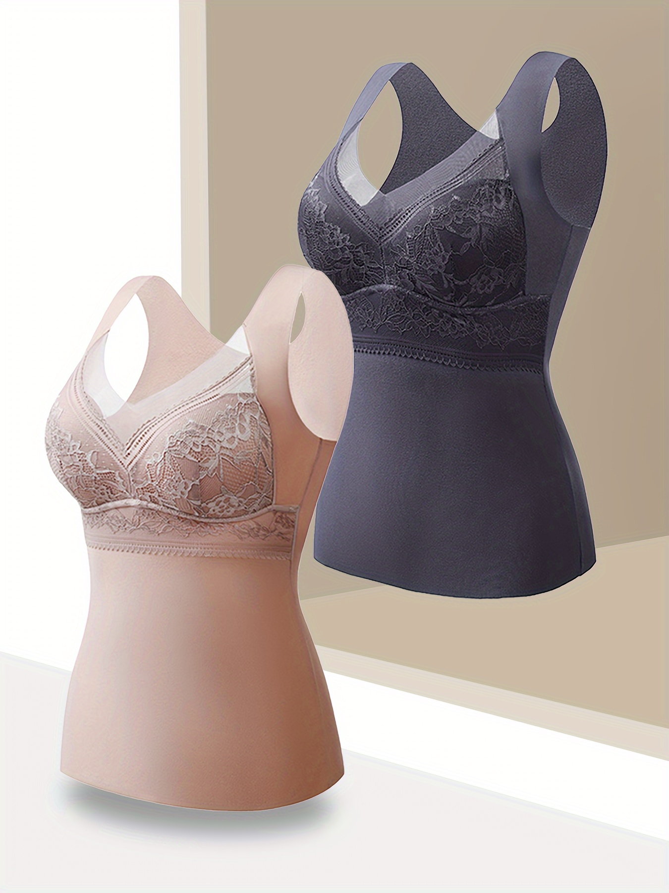 Tank Tops With Built In Bras - Temu