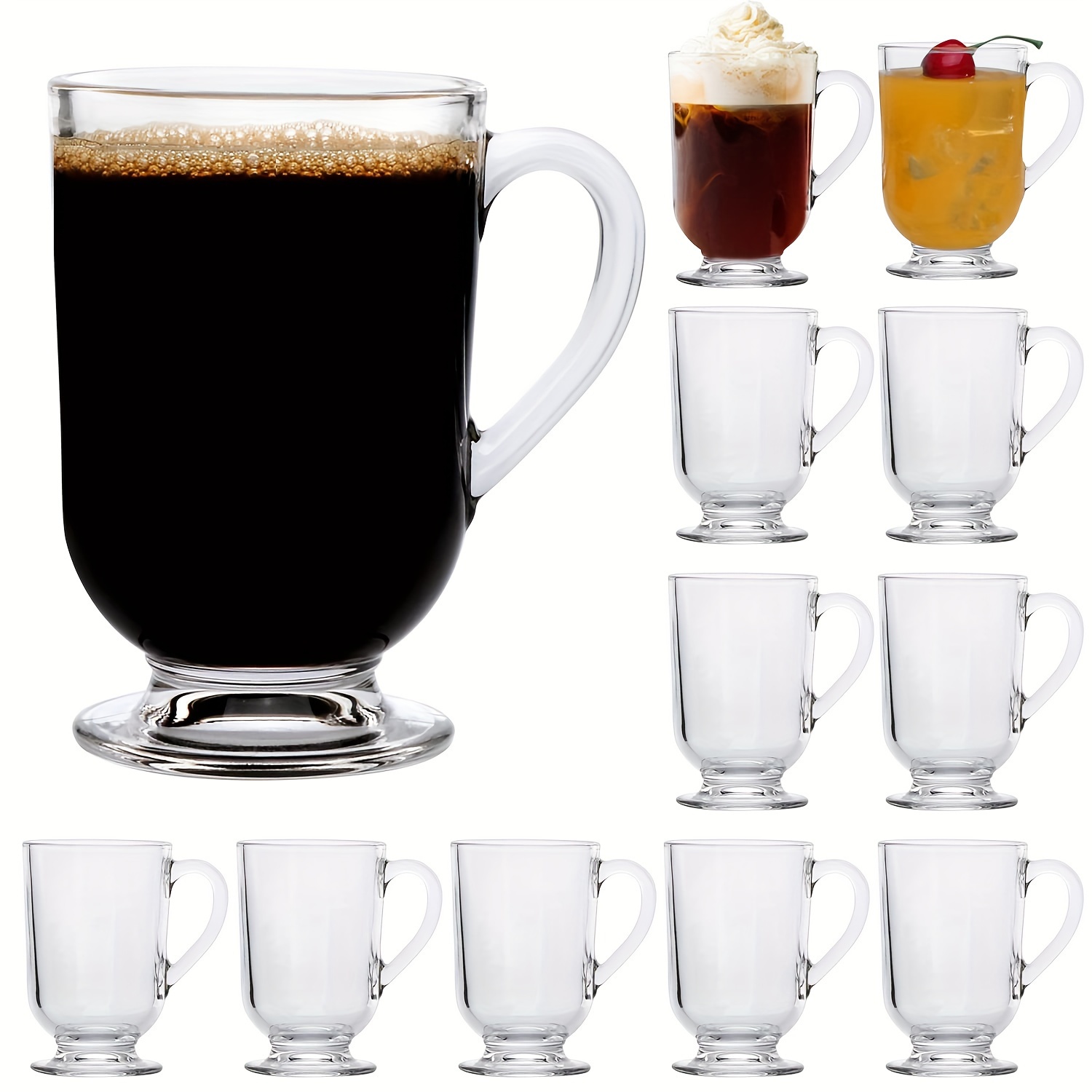 Libbey Kona Glass Coffee Mugs, 6 pk - Kroger