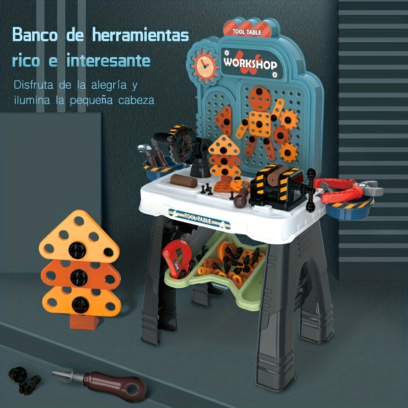 Banco De Herramientas Juguetes - Temu