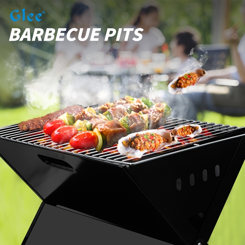 Bbq Grill Stove Non disposable Household Barbecue Outdoor - Temu