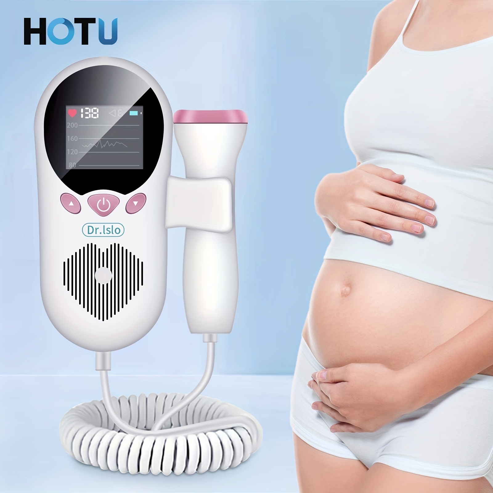 Fetal Doppler BT-200 Pocket Fetal Heart Doppler For Pregnant