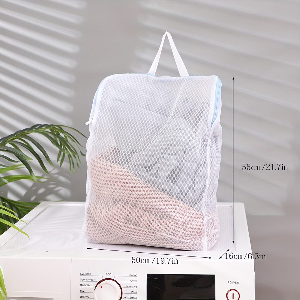 Honeycomb Mesh Laundry Bag, Upgraded Laundry Bag For Dedicates, Handheld  Washing Bag, Dirty Clothes Vertical Type Laundry Bag, Washing Machine  Special Anti-deformation Bag, Clothes Protection Washing Bag, Anti-winding  Wash Guard Bag 