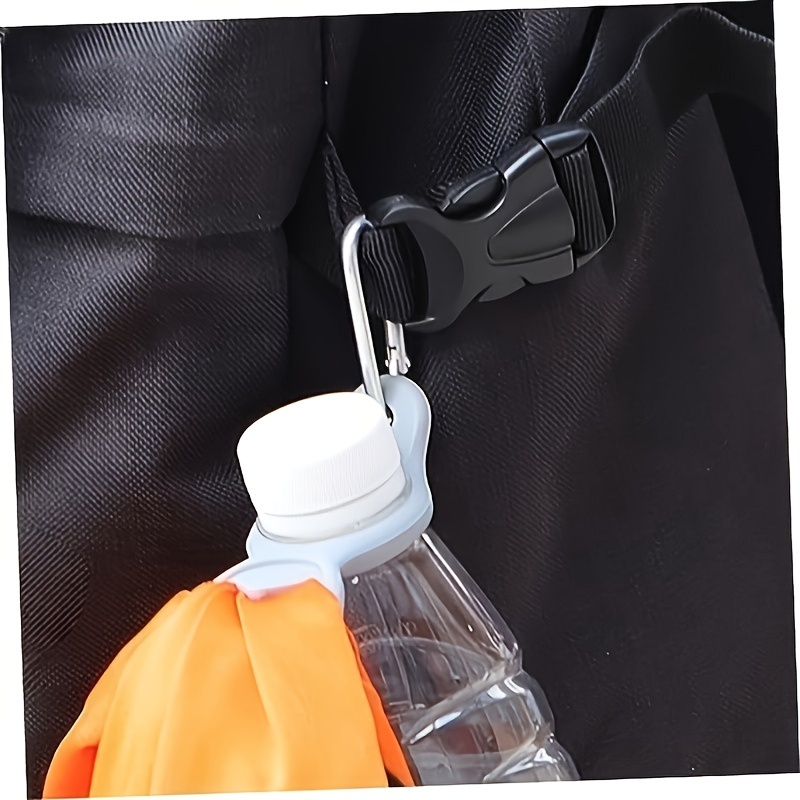 Outdoor Hiking Silicone Water Bottle, Backpack Buckle Portable Water Bottle  Hanging Buckle Sports Travel Beverage Bottle Water Cup Mineral Water Bottle  Carrying Tool - Temu